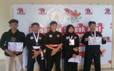 Siswa SMKN 11 Pandeglang Raih Prestasi pada Ajang Kejuaraan Pencak Silat SMI Cup